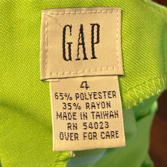 GAP Blue Green Dress 4 Casual - Picture 3 of 3